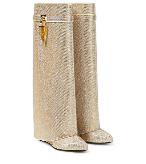 givenchy diamond boots
